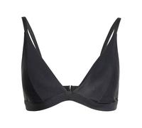 Iconisea Ribbed Padded Triangle Bikini Top Black 40