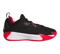 Basketballschuh ADIDAS PERFORMANCE "ADIDAS INITIATION", Damen, Gr. 44,5, weiß (core schwarz, cloud weiß, pure ruby), Schuhe (62380965-44,5) core schwarz, cloud weiß, pure ruby