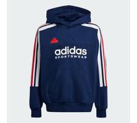 Adidas J NP HOODIE,TENABL/WHITE/BETSC, 164