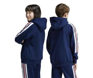 adidas J NP HOODIE,TENABL/WHITE/BETSC FTWWHT/GREEN/GRETWO - 128