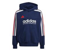 Adidas J NP HOODIE,TENABL/WHITE/BETSC türkis, 164