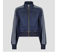 adidas Jeansjacken FIREBIRD DENIM TRACKTOP in Blau EU L