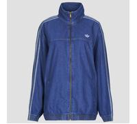 Outdoorjacke ADIDAS ORIGINALS "FIREBIRD TT D", Damen, Gr. M, medium vintage denim, Obermaterial: 100% Baumwolle, Jacken Outdoorjacke, Adilenium Jeans-Originals Jacke (13259442-M) medium vintage denim