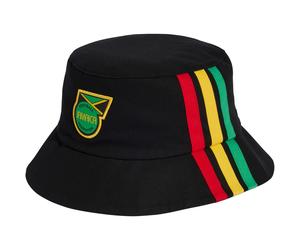 adidas JFF Jamaika Fischerhut 2026 KD8447 - black/bold gold 58 - 60 cm