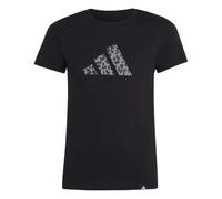adidas Kinder Animal Print T-Shirt (Größe 152, schwarz)