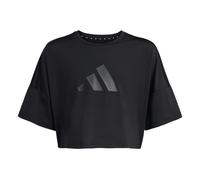 ADIDAS Kinder Shirt FUTURE ICONS CROPPED (KB6870) 152 BLACK/BLACK