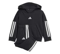 adidas Jogginganzug Essentials (Baumwolle-Mischung) schwarz/weiss Kleinkinder, Größe 74