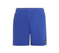 Adidas Kinder 3-Streifen Badeshort Badehose blau-weiÃ 140
