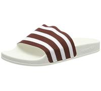 adidas Jungen Adilette Pantoffeln, Rot Collegiate Burgundy Ftwr White Off White Collegiate Burgundy Ftwr White Off White, 35.5 EU