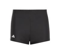 adidas Jungen Classic 3-Stripes Swim Boxers, Black / White, 7-8 Years