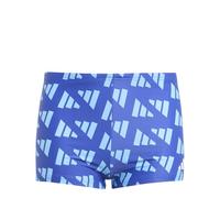 Adidas Logo Graphic Swimming Boxer Blau 11-12 Years Junge