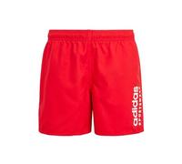 adidas Jungen Sportswear Essentials Logo CLX Swim Shorts Kids, Better Scarlet/White, 5-6 Years