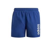 adidas Jungen Sportswear Essentials Logo CLX Swim Shorts Kids, Dark Blue/White, 13-14 Years