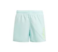 Adidas Jungen Sportswear Essentials Logo CLX Swim Shorts Kids, Semi Flash Aqua/Green Spark, 15-16 Years