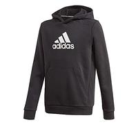 adidas Jungen Sweatshirt B Bos Hd, Schwarz/Weiß, GJ6633, Gr. 134