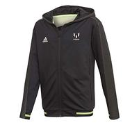 adidas Jungen Sweatshirt JB M FZ Hoodie, Negro/Versen, 128 (7/8 años), FL2749
