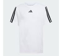Kindertrikot adidas Train Essentials 3-Stripes Weiß 13/14 Jahre alt