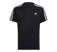 Adidas Jungen Train Essentials AEROREADY 3-Stripes Regular-Fit Tee, Black/White, 7-8 Years