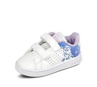 adidas Jungen Unisex Kinder Advantage Sneaker, Cloud White/Cloud White/Chalk Purple, 22 EU