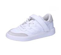 adidas Jungen Unisex Kinder COURTBLOCK EL C Sneaker, FTWR white1, 30 EU