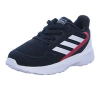 Adidas Jungen Unisex Kinder Nebzed I Laufschuhe Baby Running, Schwarz (CORE Black/FTWR White/Scarlet), 23 EU