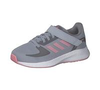 adidas Jungen Unisex Kinder Runfalcon 2.0 Running Shoe, Halo Silver/Super Pop/Grey, 26 EU