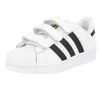 Adidas Jungen Unisex Kinder Superstar CF Sneaker, Cloud White/Core Black/Cloud White, 33 EU