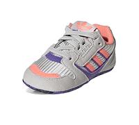 adidas Jungen Unisex Kinder Zx 8000 Crib Sneaker, Grey One Acid Red Purple Rush, 18 EU
