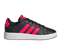 adidas - Junior's Grand Court 3.0 - Sneaker, Gr. 37 EU 37 1/3, grau (CoreBlack/LucidRed/LucidLemon)