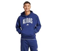 adidas Collegiate Hoodie Herren - blau/weiß - L