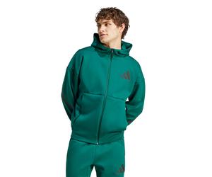 adidas Kapuzenpullover Z.N.E. Zip-Hoodie (Baumwolle/Polyester) grün Herren, Größe XL