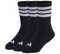 adidas - Kid's 3-Stripes Concept Crew 3-Pack - Multifunktionssocken, Gr. 19-21, schwarz (Black/White/White)