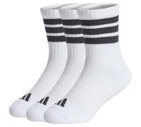 adidas - Kid's 3-Stripes Concept Crew 3-Pack - Multifunktionssocken, Gr. 31-33, weiß/grau (White/Black/Black)