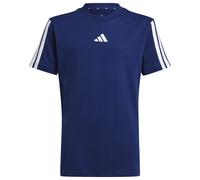 Adidas Kurzarm-T-Shirt Essentials Junior dunkelblau/weiß Größe 164