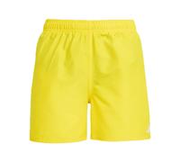 Badeshorts ADIDAS PERFORMANCE "SOLID SHORTS BY", Kinder, Gr. 176, N-Gr, gelb, weiß, Web, Obermaterial: 100% Polyester, sportlich, Badehosen (49179333-176) gelb, weiß
