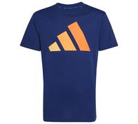 adidas Essentials T-Shirt Kinder KD6047 - dark blue/semi ice tangerine/pure tangerine/pure orange 128