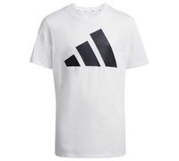 adidas - Kid's Bold Tee 160 - T-Shirt, Gr. 128, weiß/grau (White/Black)