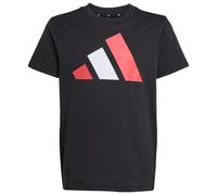 adidas - Kid's Bold Tee 160 - T-Shirt, Gr. 164, schwarz (Black/PureRuby/White)