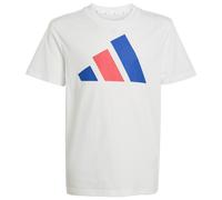 adidas - Kid's Bold Tee 160 - T-Shirt, Gr. 176, weiß (White/TeamRoyalBlue/PureRuby)