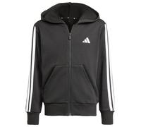 adidas - Kid's Essentials Full Zip Hoodie - Hoodie, Gr. 128, grau/schwarz (Black/White)