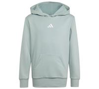 Kapuzensweatshirt ADIDAS SPORTSWEAR "ESSENTIALS KIDS HOODIE", Mädchen, Gr. 164, wonder sage, weiß, Obermaterial: 71% Baumwolle, 29% Polyester, normal, Rundhals, angesetztes Bündchen, Sweatshirts (5537