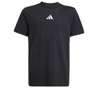 adidas Unisex Kids Essentials T-Shirt, Black/White, 9-10 Years
