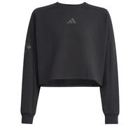 ADIDAS SPORT FUTURE ICONS 3 STRIPES CROPPED SWEATSHIRT (VT450) 140 Black / Black