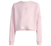 adidas - Kid's Future Icons 3-Stripes Crew - Pullover, Gr. 164, rosa (ClearPink/TruePink)