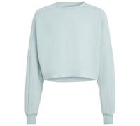 adidas - Kid's Future Icons 3-Stripes Crew - Pullover, Gr. 170, grau (WonderSage/TactileGreen)