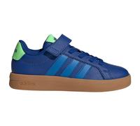 adidas - Kid's Grand Court 3.0 - Sneaker, Gr. 35, blau/braun (TeamRoyalBlue/RayBlue/LimeBurst)