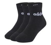 adidas Kids LIN ANK-3er Pack Socken Mädchen|Jungen schwarz 25