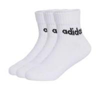 adidas Kids LIN ANK 3er-Pack Socken Mädchen|Jungen weiß 25