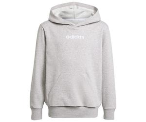 adidas - Kid's LIN FL Hoody - Hoodie, Gr. 152, grau (MediumGreyHeather/White)