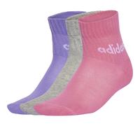 Adidas Kids Linear Ankle 5er-Pack Kinder Socken, pink XS